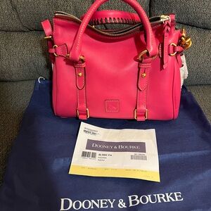 Dooney & Bourke Florentine Fuchsia Satchel